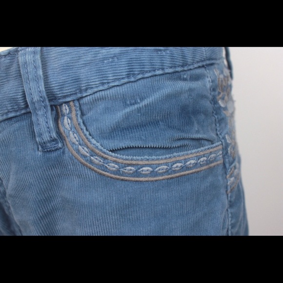 •SOLD• Free People Embroidered Corduroy Jeans - Picture 3 of 8
